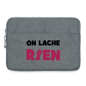 We loose nothing! - Laptop bag 15" - heather grey - Front