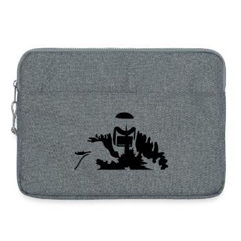 Schweißer - Laptoptasche 15" - Grau meliert - Vorne