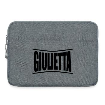 Giulietta t-shirt gift idea t-shirt - Laptop bag 15" - heather grey - Front
