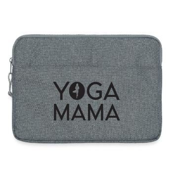 Yoga Mama - Sacoche pour ordinateur portable 15 pouces - gris chiné - Devant