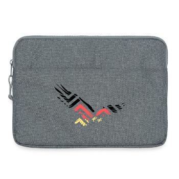 Résumé Fan d’Eagle Allemagne - Sacoche pour ordinateur portable 15 pouces - gris chiné - Devant