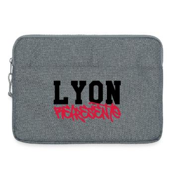 Represents Lyon - Laptop bag 15" - heather grey - Front