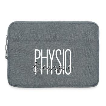 Design élégant pour le service de physiothérapie - Sacoche pour ordinateur portable 15 pouces - gris chiné - Devant