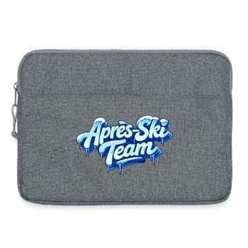 Après Ski Team Party - Laptop bag 15" - heather grey - Front