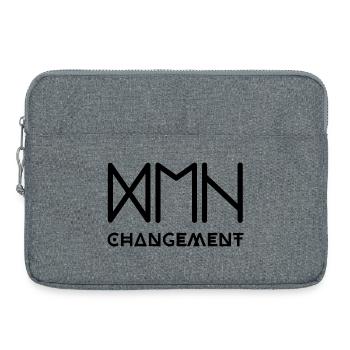 Runes du Changement - Sacoche pour ordinateur portable 15 pouces - gris chiné - Devant