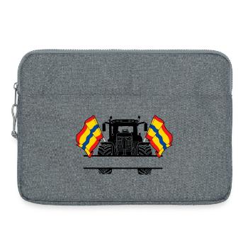 Overijssel_Tractor_Custom_Edition - Laptop bag 15" - heather grey - Front
