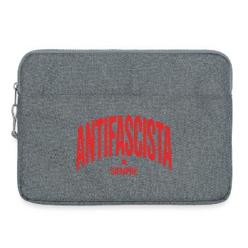 Antifascista Siempre - Antifa Tee - Laptop bag 15" - heather grey - Front