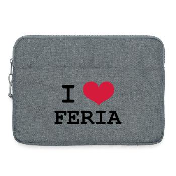 I Love Feria - Sacoche pour ordinateur portable 15 pouces - gris chiné - Devant