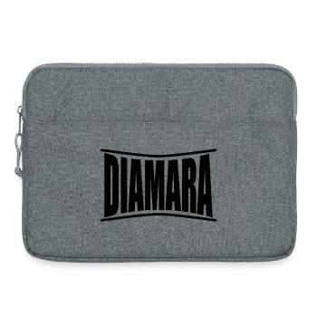 Diamara T-Shirt Geschenkidee - Laptoptasche 15" - Grau meliert - Vorne