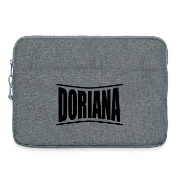 Idée cadeau t-shirt Doriana - Sacoche pour ordinateur portable 15 pouces - gris chiné - Devant