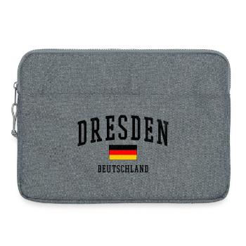 Dresde - Sacoche pour ordinateur portable 15 pouces - gris chiné - Devant