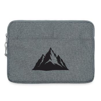 Gebirge - Laptoptasche 15" - Grau meliert - Vorne