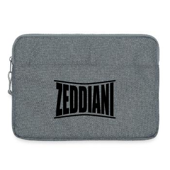 T-shirt Zeddiani t-shirt Sardinia gift idea - Laptop bag 15" - heather grey - Front
