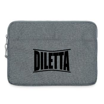 t-shirt Diletta t-shirt gift idea - Laptop bag 15" - heather grey - Front