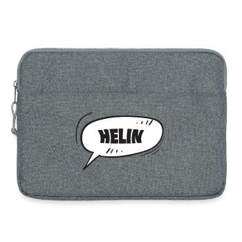Helin - Laptoptasche 15" - Grau meliert - Vorne