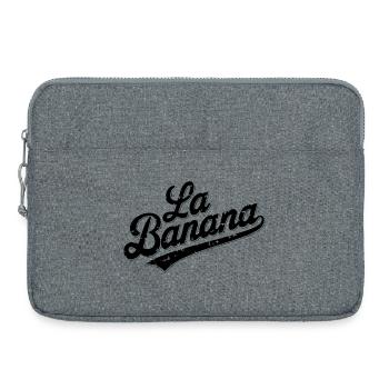 La banane - Sacoche pour ordinateur portable 15 pouces - gris chiné - Devant