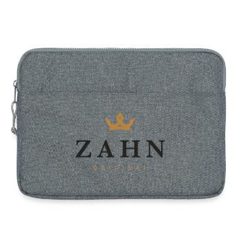 Logo original de la famille Tooth - Sacoche pour ordinateur portable 15 pouces - gris chiné - Devant