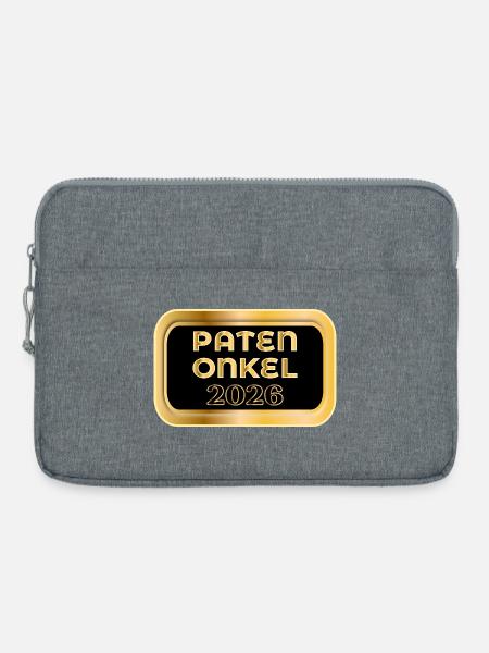 PATENONKEL 2026 CHRISTLICHER GLAUBE - Laptoptasche 15" - Grau meliert