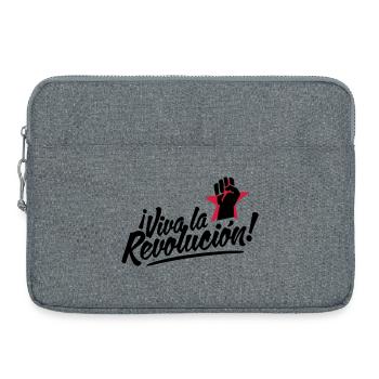 revolution fist - Laptop bag 15" - heather grey - Front