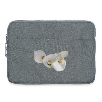 WEISSE CALLAS - Laptoptasche 15" - Grau meliert - Vorne