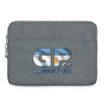 argentina_gp - Sacoche pour ordinateur portable 15 pouces - gris chiné - Devant
