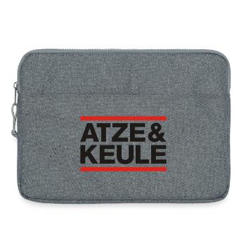 théorèmes et club - Sacoche pour ordinateur portable 15 pouces - gris chiné - Devant