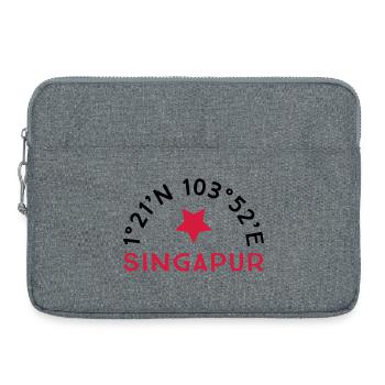 Singapur - Laptoptasche 15" - Grau meliert - Vorne