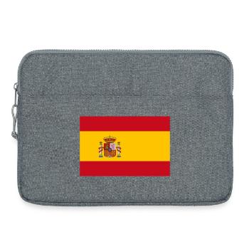 Spain - Laptop bag 15" - heather grey - Front