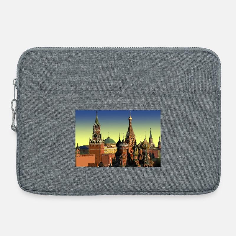 Moskau - Laptoptasche 15" - Grau meliert