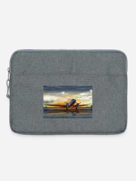 DC-3 - Laptoptasche 15" - Grau meliert