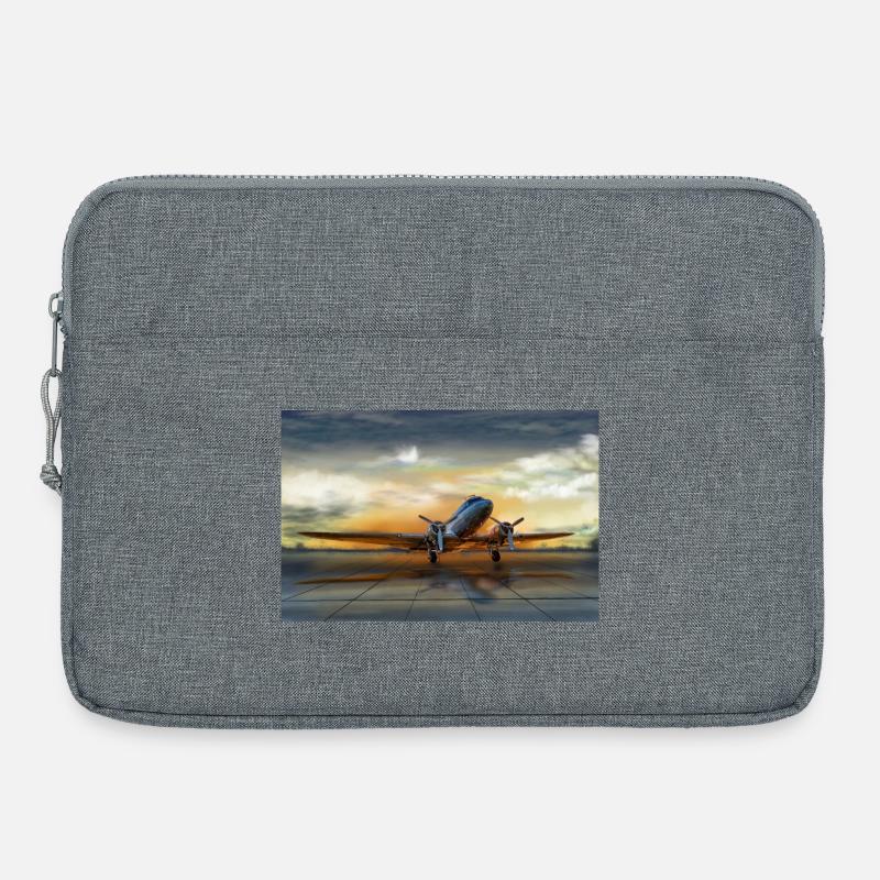 DC-3 - Laptoptasche 15" - Grau meliert