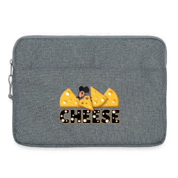 Cheese - Laptoptasche 15" - Grau meliert - Vorne