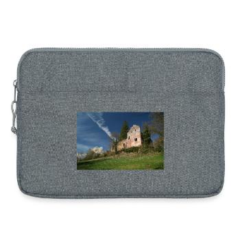 Zavelstein Castle Ruins - Laptop bag 15" - heather grey - Front