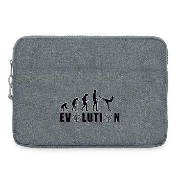 EVOLUTION FIGURE SKATING WINTER SNOW - Laptop bag 15" - heather grey - Front
