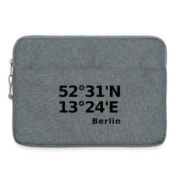 Berlin - Laptoptasche 15" - Grau meliert - Vorne