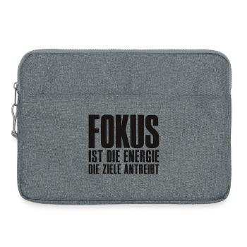 Erfolg Spruch für Gründer Unternehmer Startup - Laptoptasche 15" - Grau meliert - Vorne