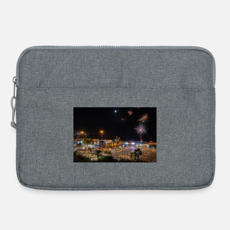 Maspalomas Silvesternacht - Laptoptasche 15" - Grau meliert