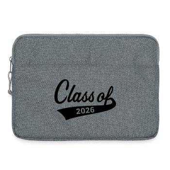 Class Of 2026 (Abschlussklasse Schulabschluss B) - Laptoptasche 15" - Grau meliert - Vorne