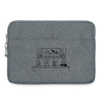Réduction de la taxe sur le fromage souris - Sacoche pour ordinateur portable 15 pouces - gris chiné - Devant