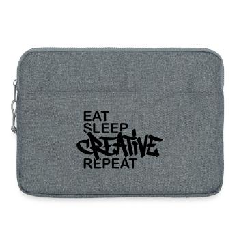 Creative Motto Graffiti Tag - Laptoptasche 15" - Grau meliert - Vorne