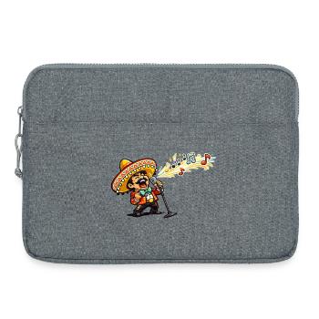 Viva Mariachi Assistant de scène - Sacoche pour ordinateur portable 15 pouces - gris chiné - Devant