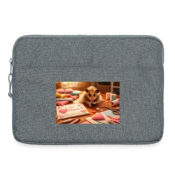 Chico 11: Muttertag 2026 - Laptoptasche 15" - Grau meliert - Vorne