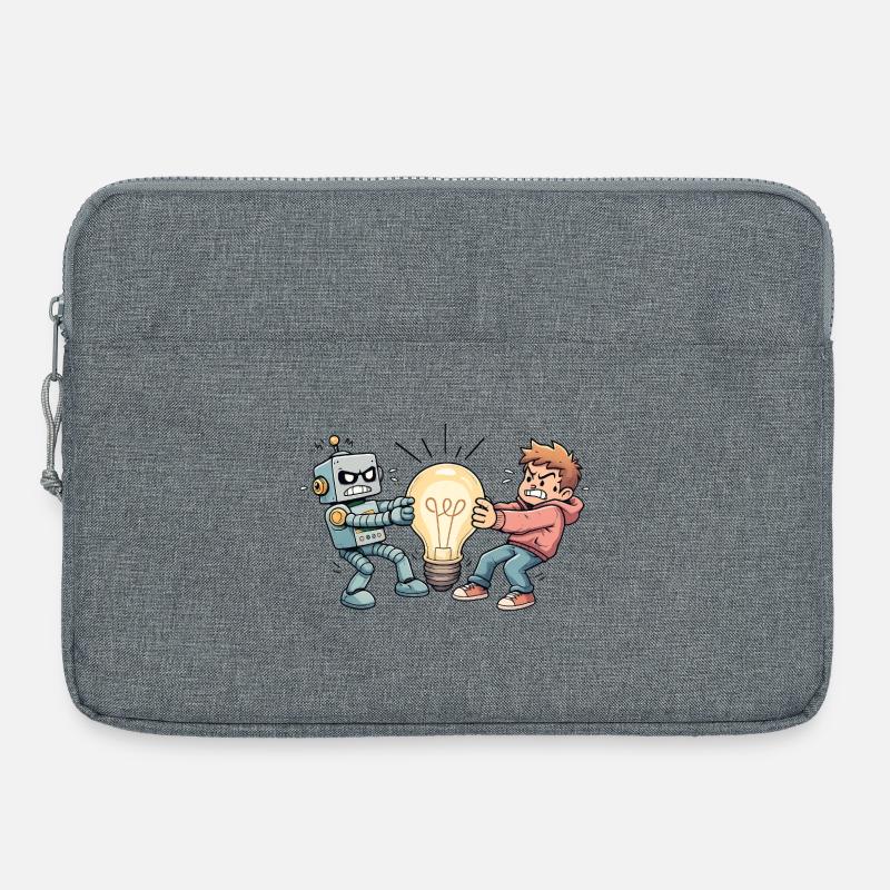 WhosIdea - Laptoptasche 15" - Grau meliert