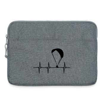Paraglider ECG - Laptop bag 15" - heather grey - Front