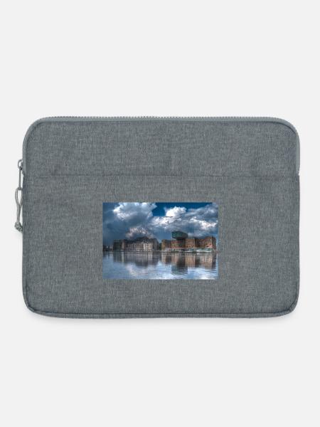 Berlin - Laptoptasche 15" - Grau meliert
