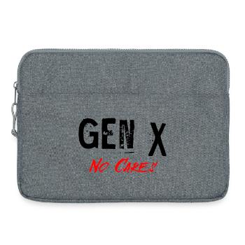 Génération X - Sacoche pour ordinateur portable 15 pouces - gris chiné - Devant
