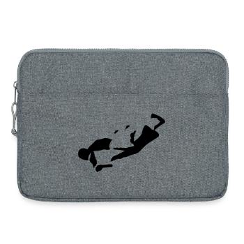 Combinaison ailée - Sacoche pour ordinateur portable 15 pouces - gris chiné - Devant
