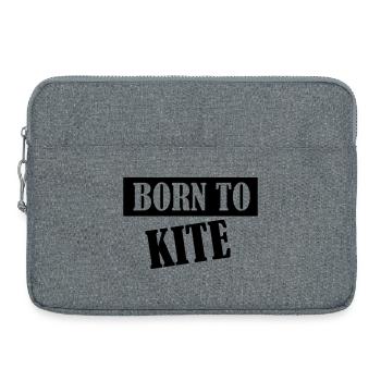 Kiteboard,Kiteboarder,Kite,Kiteboarding,Meer,Board - Laptoptasche 15" - Grau meliert - Vorne
