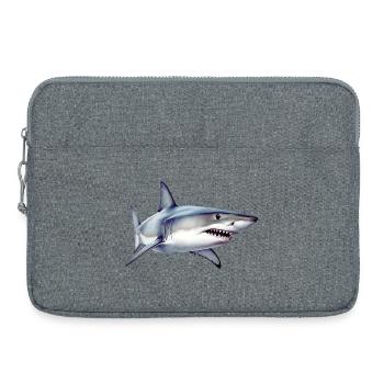 Shark - Laptop bag 15" - heather grey - Front