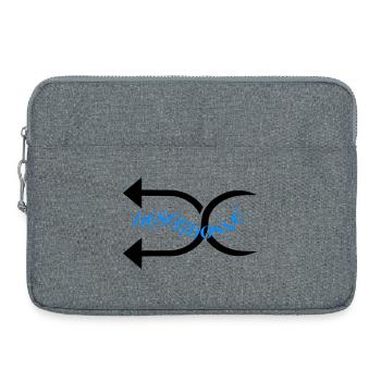 Désodonné  - Sacoche pour ordinateur portable 15 pouces - gris chiné - Devant